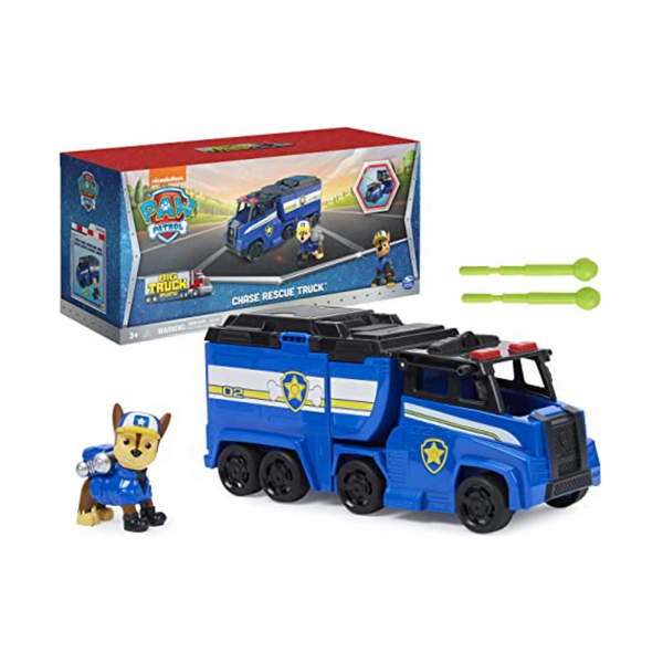 Paw Patrol, Big Truck Pup’s Chase Transforming Toy Trucks