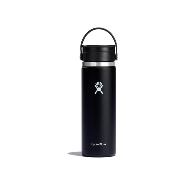 20-Oz Hydro Flask Wide Mouth Insulated Water Bottle w/ Flex Sip Lid (Black or Blue)