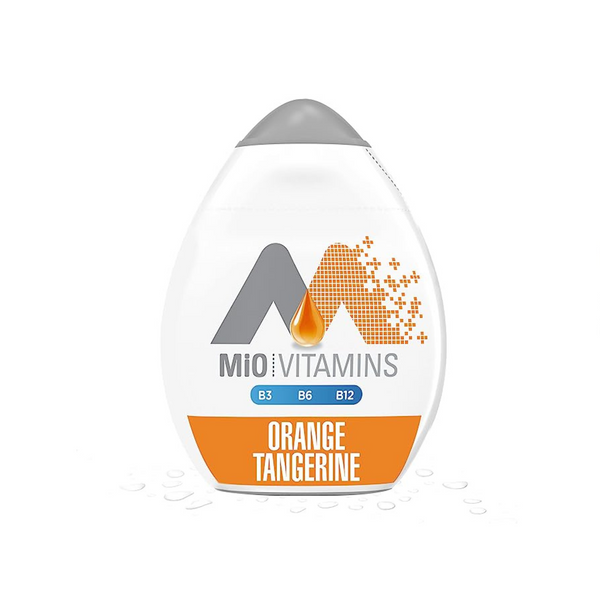 MiO Vitamins Mezcla de bebida potenciadora de agua líquida de naranja y mandarina