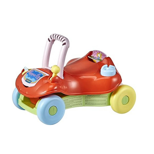 Playskool Step Start Walk ‘n Ride Peppa Pig Active 2-In-1 Ride-On And Walker Toy