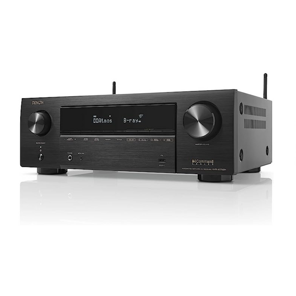 Denon 7.2 canales con HEOS y receptor de cine en casa Dolby Atmos 8K con Alexa