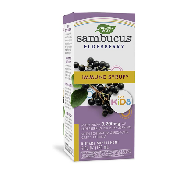 Nature’s Way Sambucus Elderberry Immune Syrup for Kids