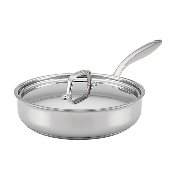 Breville Clad Stainless Steel 3.5 Quart Saute Pan With Lid