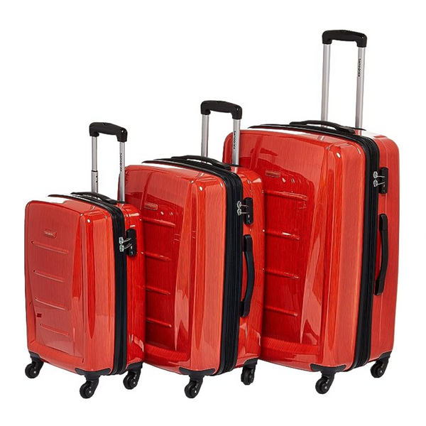 Samsonite Winfield 2 Hardside Juego de maletas de 3 piezas con ruedas giratorias