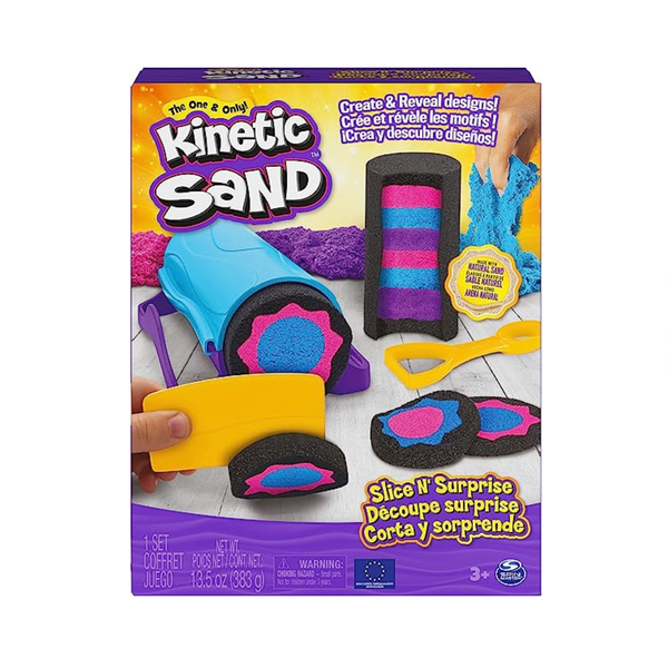 Juego Kinetic Sand, Slice N' Surprise