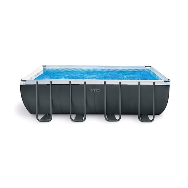 INTEX Ultra XTR Deluxe Rectangular Above Ground Swimming Pool Set