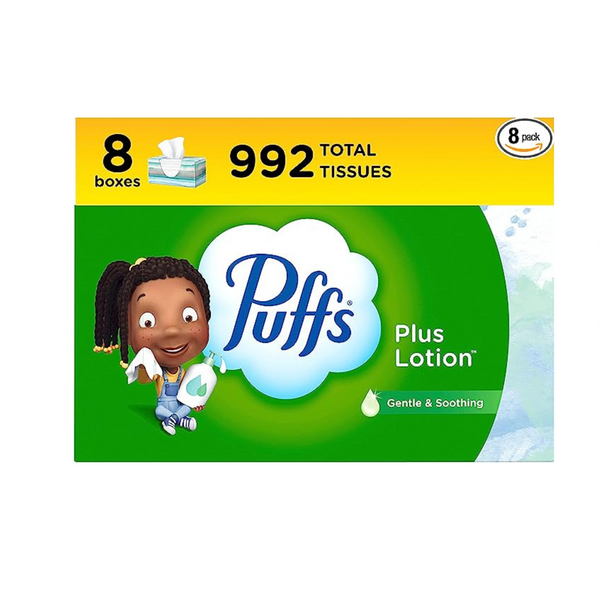 Lowest Price Ever! 32 Boxes Of Puffs Plus Lotion Facial Tissues