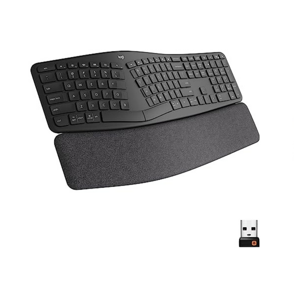 Teclado ergonómico inalámbrico Logitech ERGO K860