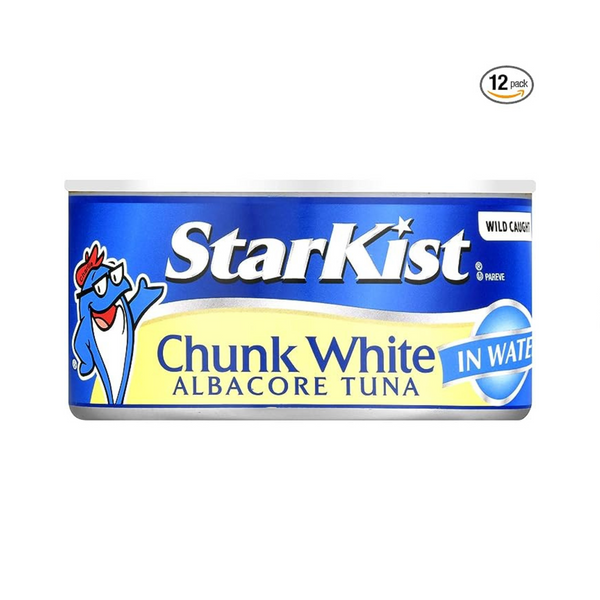 StarKist Chunk Atún blanco albacora en agua (paquete de 12 o latas de 12 oz)