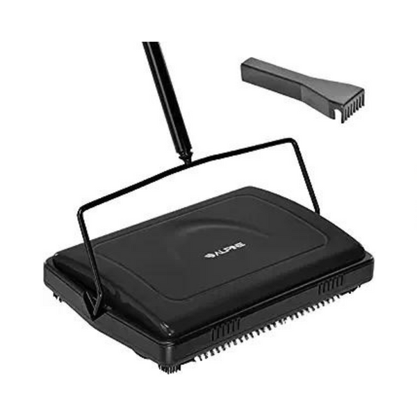 Alpine Manual Triple Brush Non Electric Carpet Sweeper