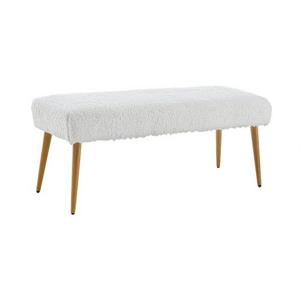 Ball & Cast Upholstered Bench