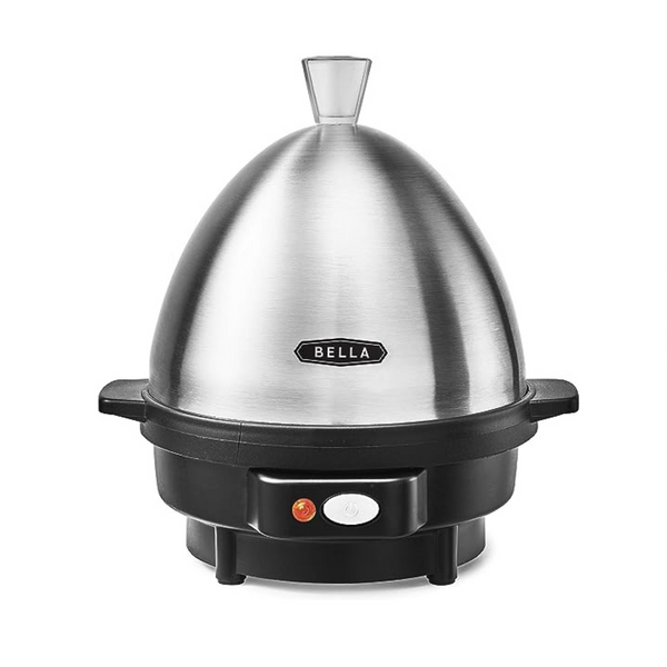 BELLA Rapid 7 Capacity Electric Egg Cooker for Hard Boiled, Poached, Scrambled or Omelets