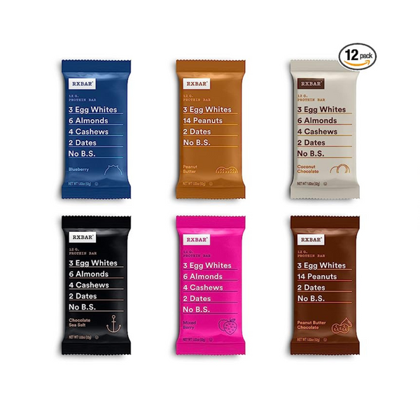 72 Variety Pack Of RXBAR Protein Bars