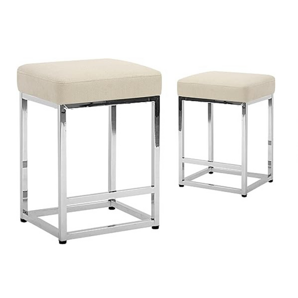 Set of 2 CangLong 24″ Bar Stool Counter Height Bar Stools