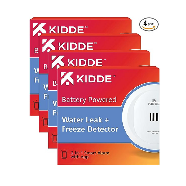 Kidde WiFi Water Leak Detectors & Freeze Alarms, Alexa Device