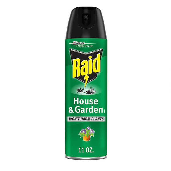 Raid House & Garden Insect Killer Spray or Ant & Roach Killer Spray