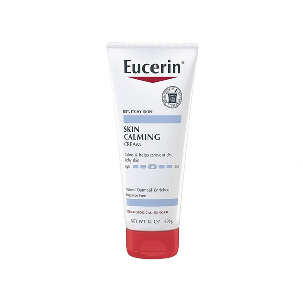 2 tubos de crema calmante para la piel Eucerin, enriquecida con avena natural (tubos de 14 oz)