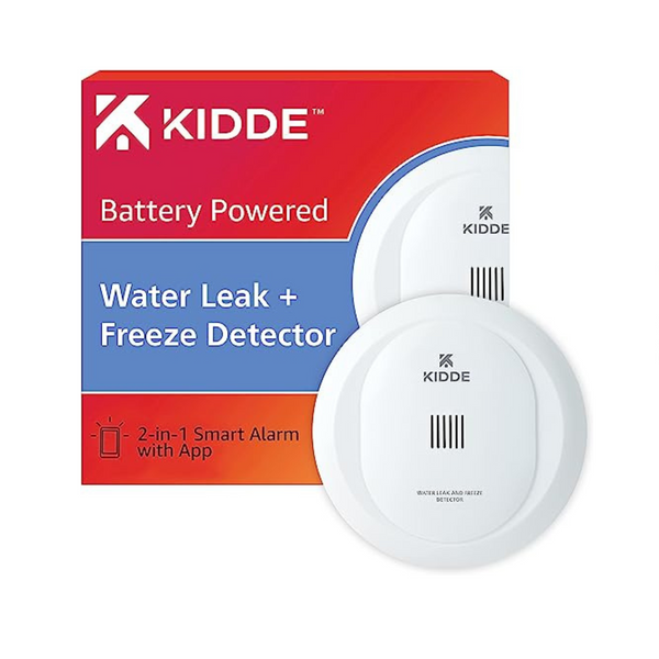 Kidde WiFi Water Leak Detector & Freeze Alarm, Alexa Device