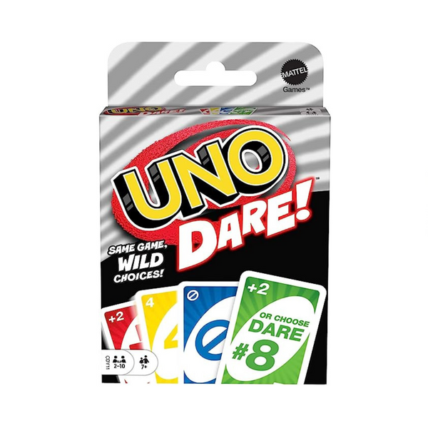 UNO Dare Family Night Card Game with Silly Dares