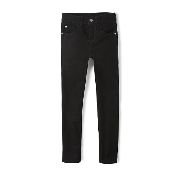 The Children’s Place Boys’ Stretch Black Skinny Jeans