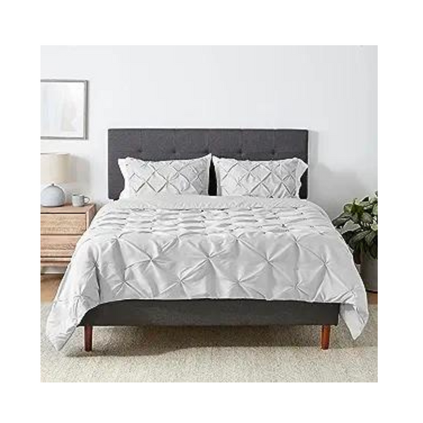 Amazon Basics All-Season Down-Alternative Comforter 3-Piece Bedding Set