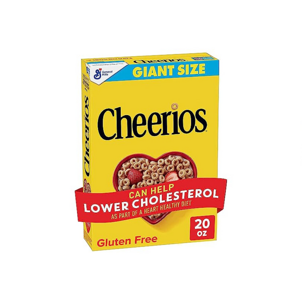 Cereal saludable para el corazón Cheerios (tamaño gigante, 20 oz)