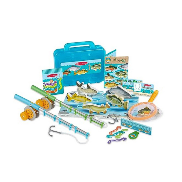 Melissa & Doug Let’s Explore Fishing Play Set ( 21 Pieces)