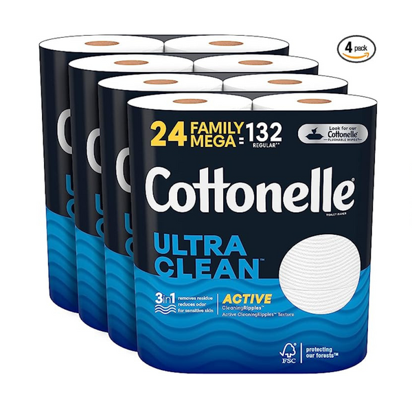 Papel higiénico ultralimpio Cottonelle