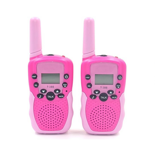 2-Pack Battery Operated Walkie Talkies with 22 Channels