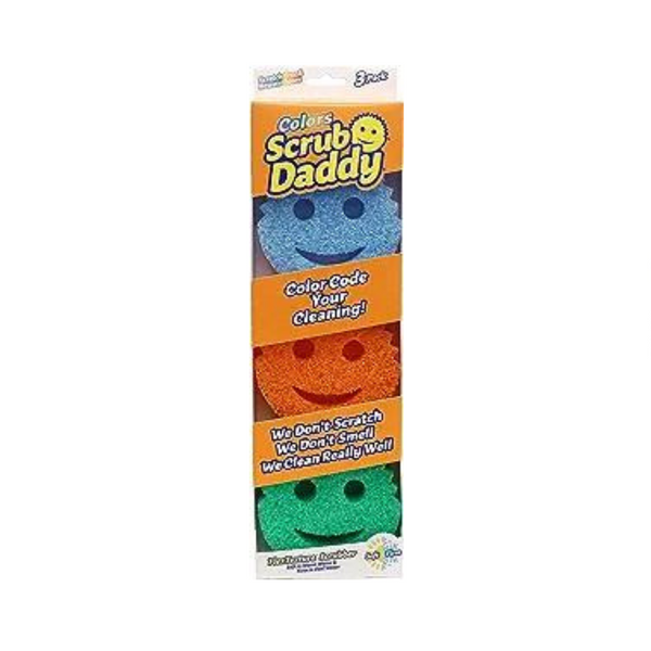 Paquete de 3 colores Scrub Daddy