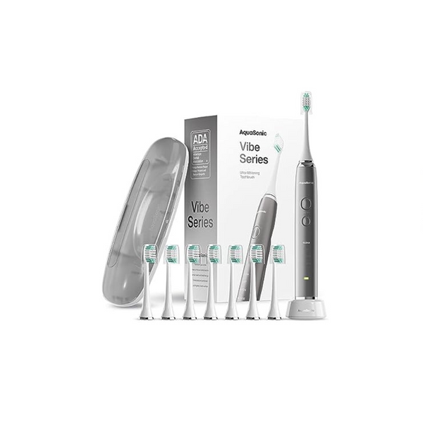 Aquasonic Vibe Series Ultra Whitening ADA Accepted Power Toothbrush