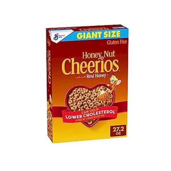 Honey Nut Cheerios (Giant Size Cereal, 27.2 OZ)