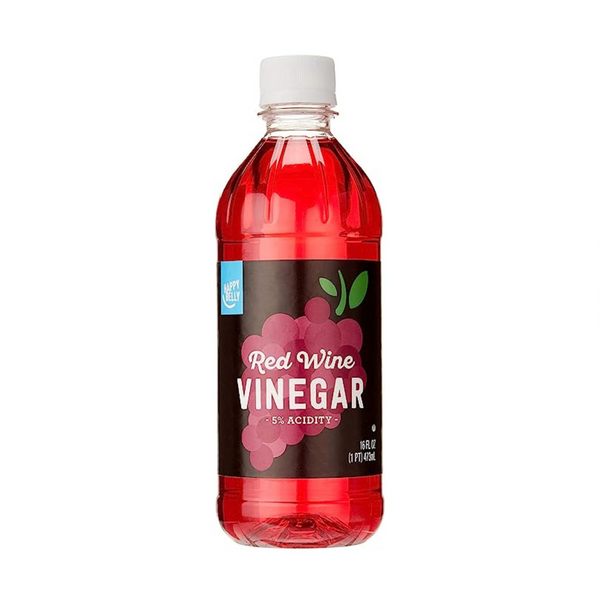 Amazon Brand Happy Belly Red Wine Vinegar (16-Fl Oz)