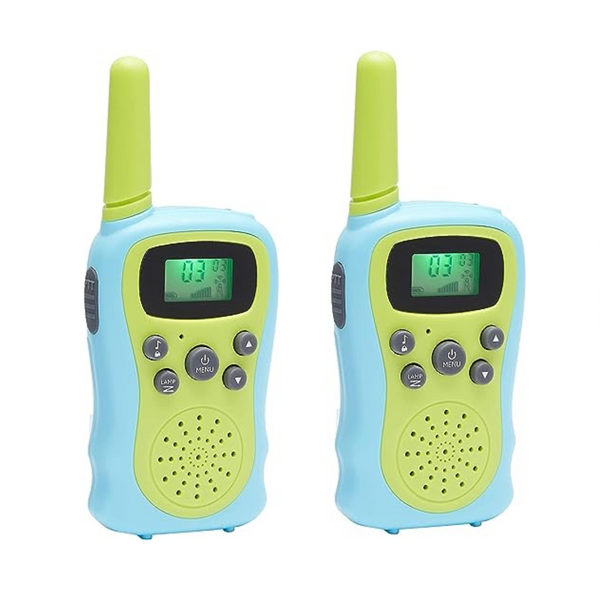 Amazon Basics Kids Walkie Talkie Set, Set of 2