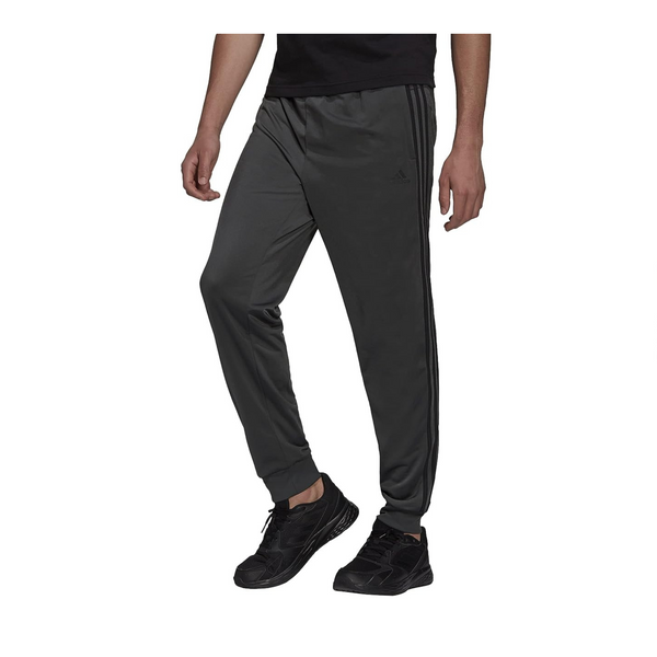 adidas Men’s Essentials Warm-up Slim Tapered 3-Stripes Tracksuit Bottoms