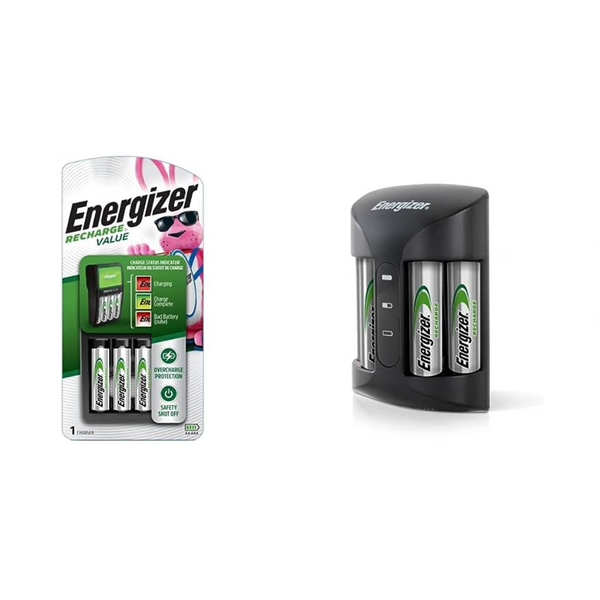 Energizer Rechargeable AA and AAA Battery Charger Bundle