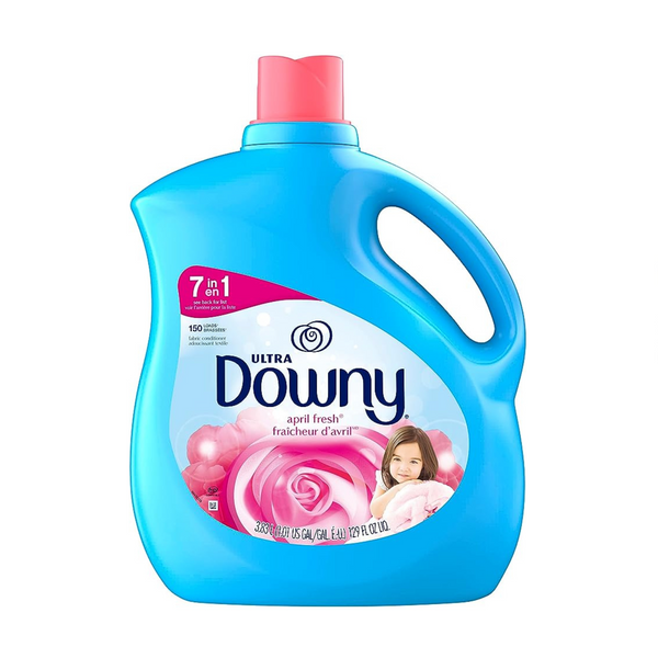 3 botellas de acondicionador de telas Downy Ultra Liquid, aroma fresco de abril