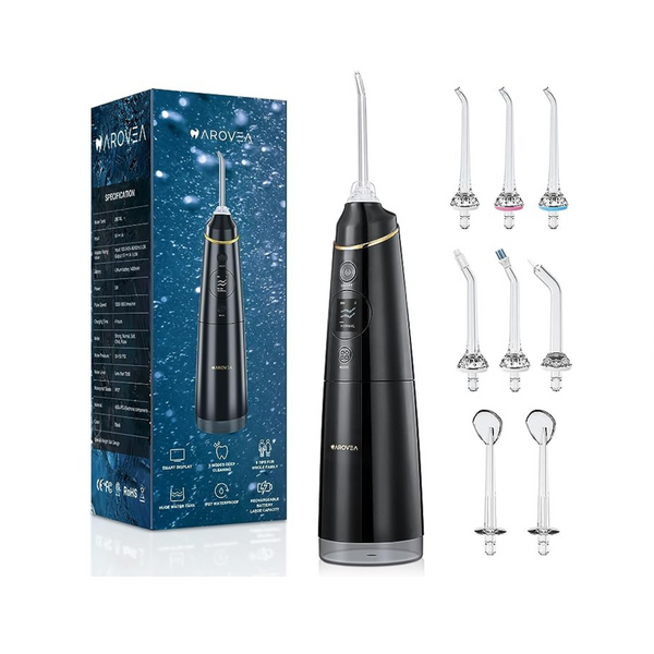 Water Flosser, 5 Professional Modes, 8 Replaceable Jet Tips