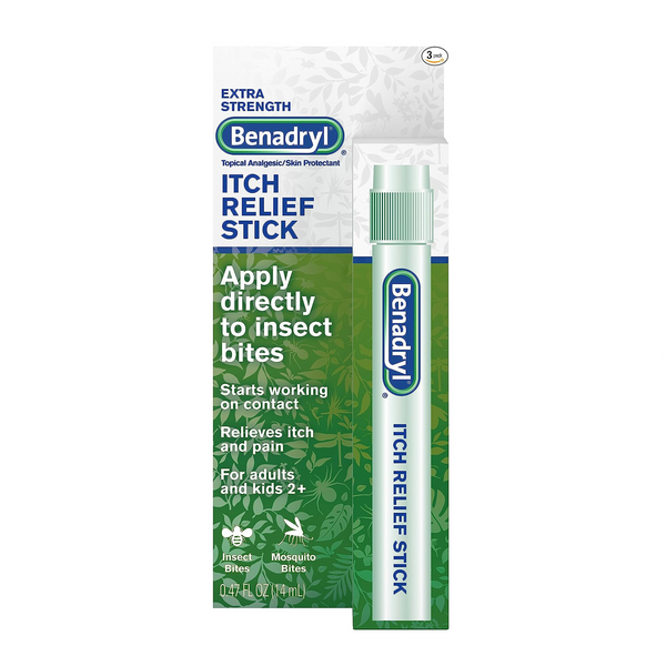 Benadryl Extra Strength Itch Relief Sticks (Pack of 3)