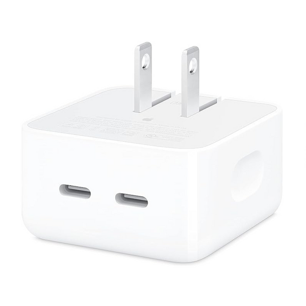 Apple 35W Dual USB-C Port Compact Power Adapter