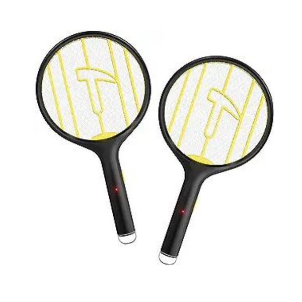 2-Pack Electric Fly Swatter Racket