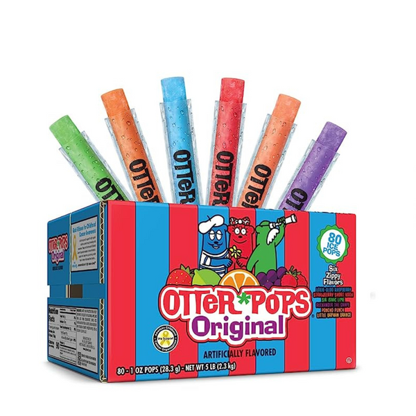 Paquete de 80 barras de hielo para congelador Otter Pops por $ 4,74-$ 4,99 o menos