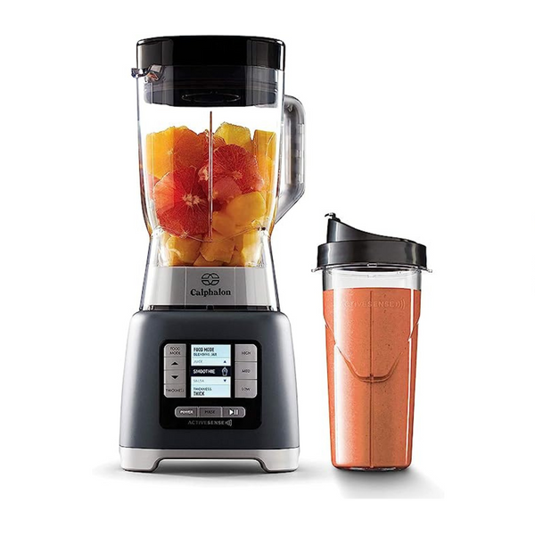 Calphalon 1200 Watt Blender with 68-oz BPA-Free Tritan Jar and 24-oz Portable Blender Bottle