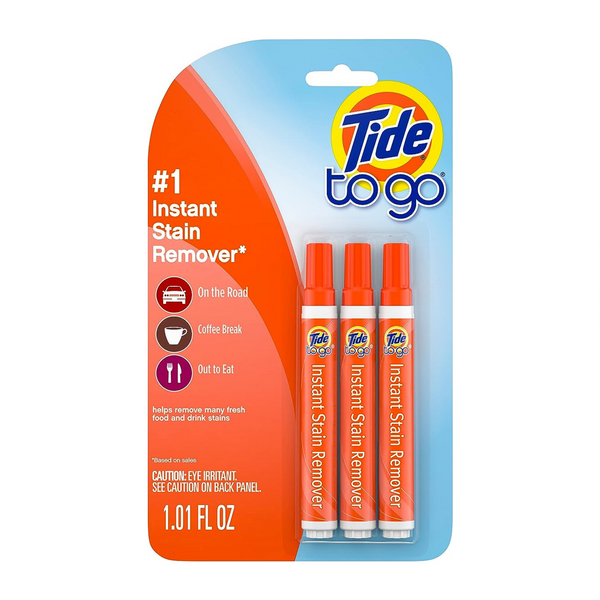 Tide Stain Remover for Clothes, Pocket Size (3 Count)