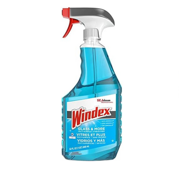 Windex Glass Cleaner With Ammonia-D 32oz Trigger Bottle