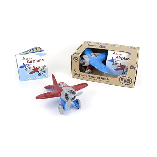 Green Toys Airplane & Board Book