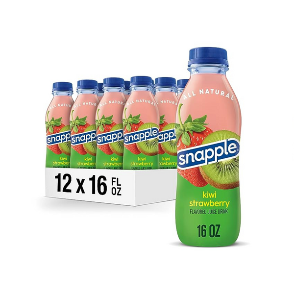 Pack of 12 Snapple Kiwi Strawberry