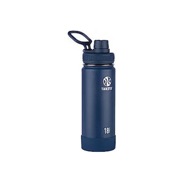 Takeya Actives Insulated Stainless Steel 18oz Water Bottle With Spout Lid