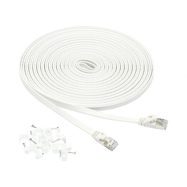 Amazon Basics Cable de conexión Ethernet RJ45 Cat 7 (30 pies)