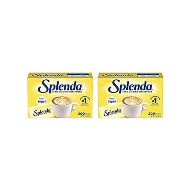 Splenda edulcorante sin calorías, paquetes de 200 unidades (paquete de 2)